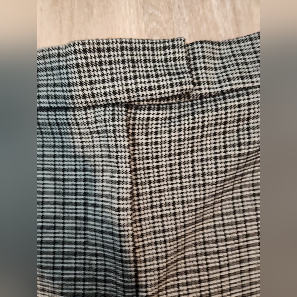 Wild Fable houndstooth black and white checkered pants size large - Picture 3 of 7